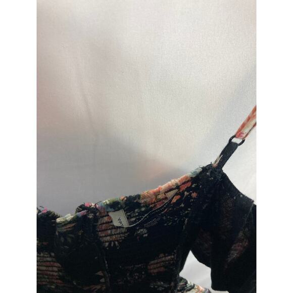 American Eagle Floral Print Jumpsuit Size Medium - Picture 4 of 6